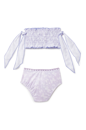 Minnie Lilac Butterflies Bikini Arm Lace